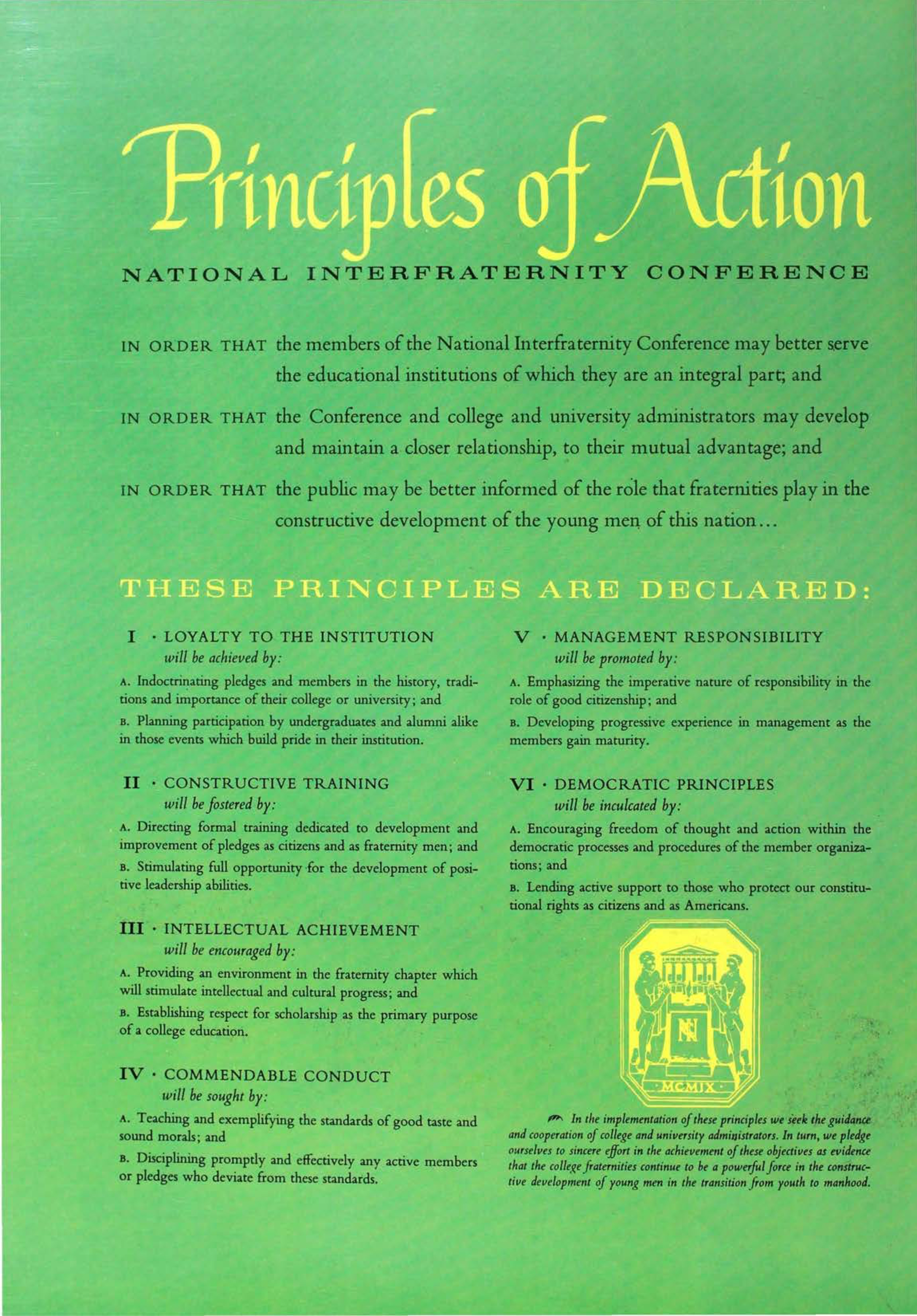 Principles Of Action